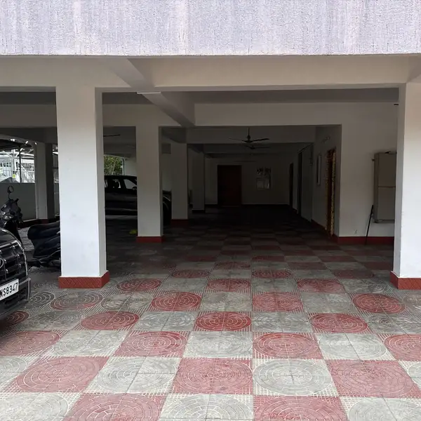 Covered ground-floor parking