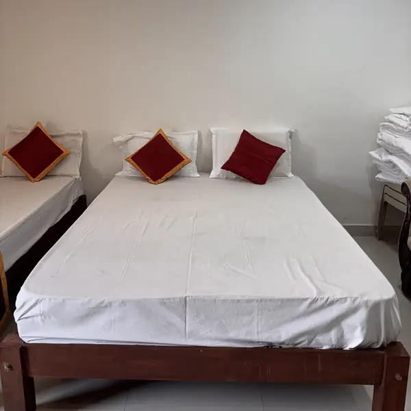 Second bed with fresh linen